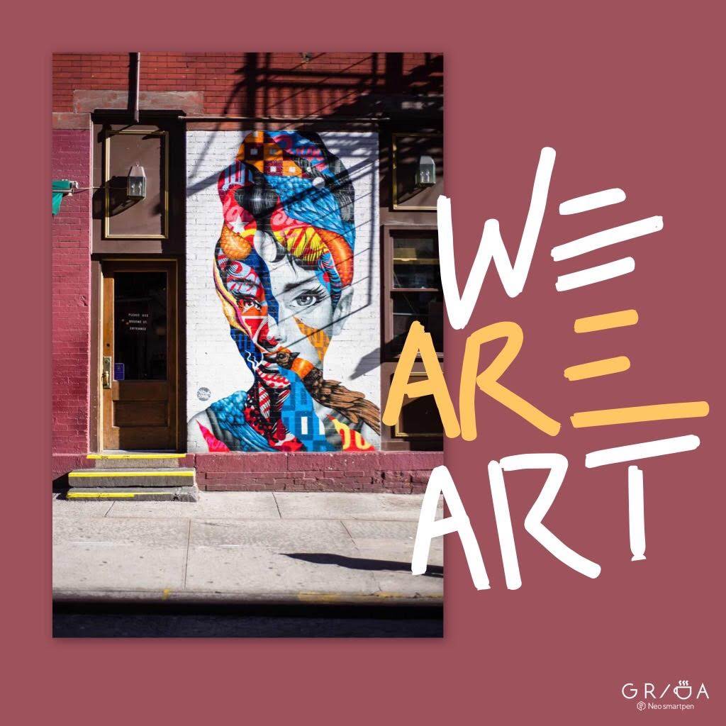 GRIDA sample: WE ARE ART